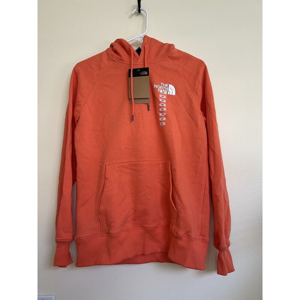 The North Face Women's Throwback Tback Hoodie Emberglow Orange Size Small - Picture 1 of 5